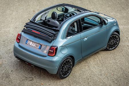 Fiat 500e Cabrio, Exterieur