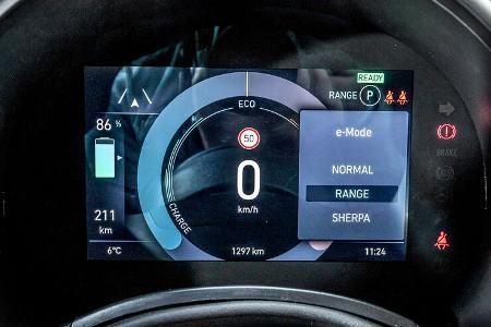 Fiat 500e Cabrio, Interieur
