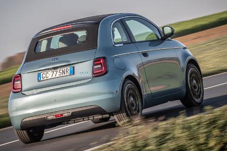 Fiat 500e Cabrio, Exterieur
