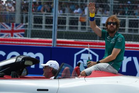 Formel 1 in Miami: Vettel mit Start aus der Boxengasse