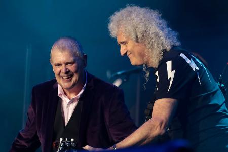 Konzert zum Thronjubiläum: Queen spielen für die Queen