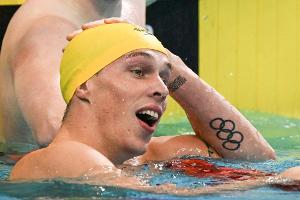 Australier Stubblety-Cook knackt Weltrekord über 200 m Brust