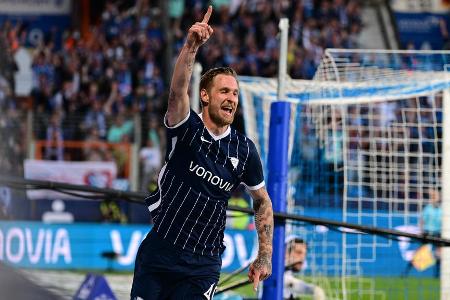 Zugang möglich: Sebastian Polter (Mittelstürmer) - Der 31-Jährige war einer der Garanten für den Klassenerhalt des VfL Bochum. Laut 'kicker' denkt die SGE darüber nach, Polter als Sturm-Backup zu holen.
