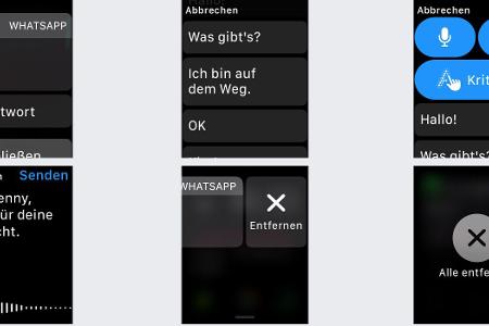 Whatsapp auf der Apple Watch.