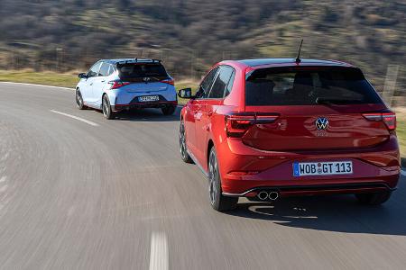 Hyundai i20 N Performance, VW Polo GTI