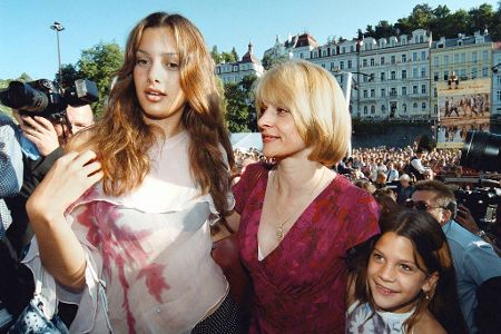 Nastassja Kinski und Töchter