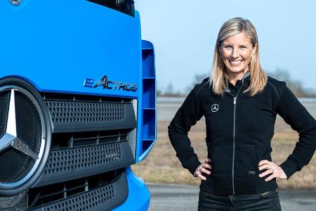 Karin RŒdstršm, Vorstandsmitglied Daimler Truck AG und Leiterin Mercedes-Benz Trucks.