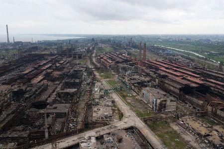 Mariupol Asow-Stahlwerk Ukraine