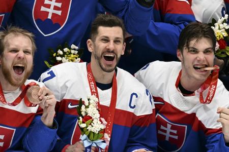 Eishockey-WM: Slowakei und USA im Viertelfinale Eishockey-WM: Slowakei und USA im Viertelfinale