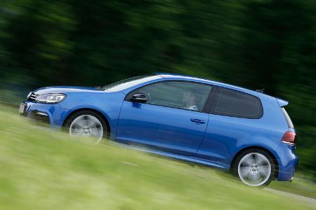 VW Golf R, Seitenansicht