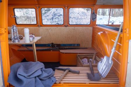 VW Bulli T1 Raupenfuchs Kettenfahrzeug 