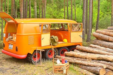 VW Bulli T1 Raupenfuchs Kettenfahrzeug 