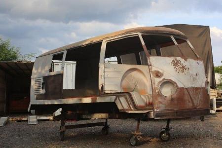VW Bulli T1 Raupenfuchs Kettenfahrzeug 