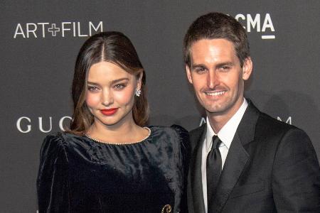 Miranda Kerr feiert fünften Hochzeitstag mit Evan Spiegel