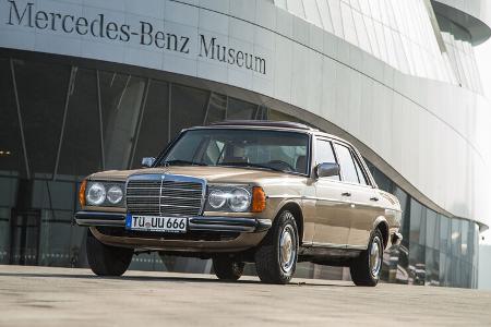 Mercedes W123, Frontansicht