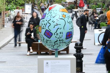 So bunt schmückt sich London zum Platin-Thronjubiläum der Queen