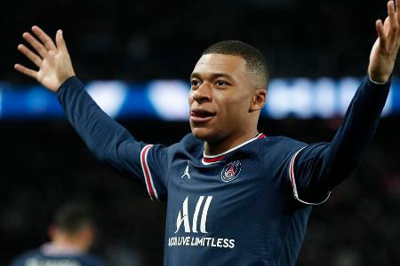 Platz 2: Kylian Mbappé (Paris Saint-Germain) | 56 Punkte - 28 Tore in 35 Spielen