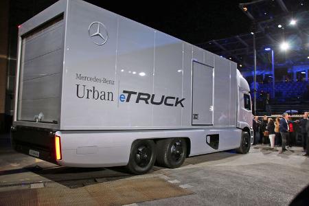 Nutzfahrzeug IAA Hannover 2016 – Weltpremiere Mercedes Urban e-Truck