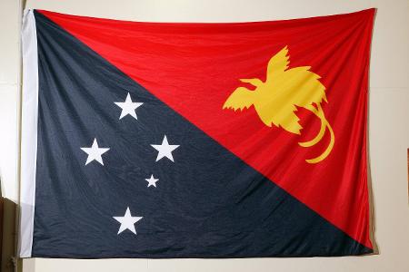 Papua Neuguinea Nationalflagge