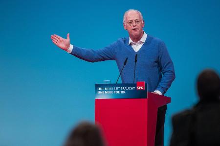 Der au�erordentliche Bundesparteitag der SPD am 20. Januar 2...