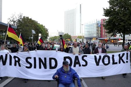 Chemnitz Pegida Demonstration