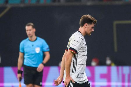 Jonas Hofmann (ab 59.) - Note: 2,5 - Hatte Pellegrini vor dem 0:1 überhaupt nicht auf dem Schirm, sodass dieser entspannt zur italienischen Führung treffen konnte. Machte seinen Stellungsfehler allerdings fast unmittelbar wieder gut, indem er den Ball vor dem Ausgleich auf Werner spielte. Bereitete wenig später auch noch beinahe einen weiteren Kimmich-Treffer vor. Nutzte die Räume, die Henrichs auch hatte, deutlich effektiver.