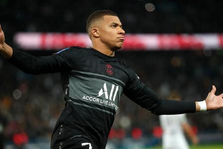 Platz 1: Kylian Mbappé (Paris Saint-Germain) - Marktwert: 205,6 Mio. Euro