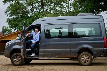 Mercedes Sprinter 4x4 Testfahrt 2021