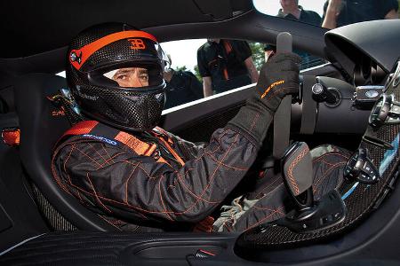 Pierre-Henri Raphanel im Bugatti Veyron 16.4 Super Sport