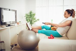 Sofa-Übungen für Faule