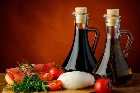 Für die Vegetarier unter den Feinschmeckern empfiehlt sich ein Salat, der mit 