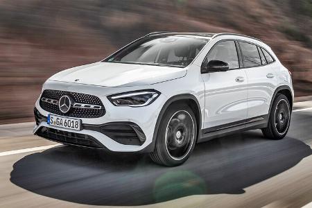 Unterhaltskosten Vergleich, Mercedes GLA 250