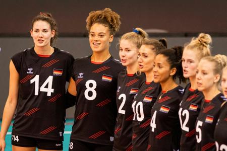 Nations League: Volleyballerinnen schlagen die Niederlande Nations League: Volleyballerinnen schlagen die Niederlande