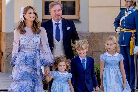 Madeleine von Schweden feiert ihren Sohn Nicolas