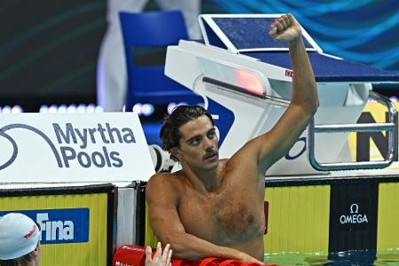 Schwimm-WM: Italiener Ceccon sorgt für ersten Weltrekord Schwimm-WM: Italiener Ceccon sorgt für ersten Weltrekord