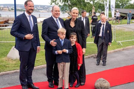 Fürst Albert II. und Fürstin Charlène: Oslo-Besuch mit der Familie