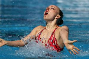 Synchronschwimmerinnen Bojer/Zimmer im Kür-Finale auf Platz zwölf