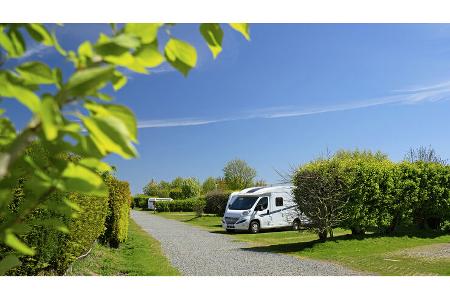 Stellplatz am Camping Miramar