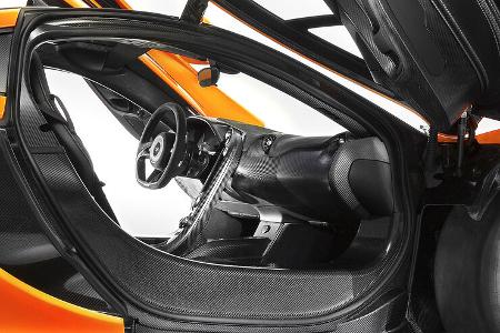 McLaren P1, Innenraum, Cockpit