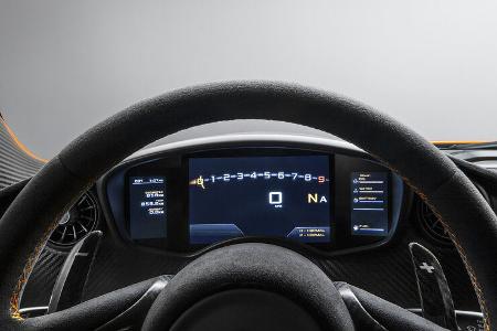 McLaren P1, Innenraum, Cockpit