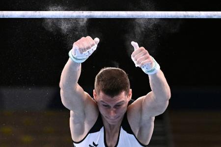Nach Sturz: Olympia-Zweiter Dauser am Barren nur Vierter Nach Sturz: Olympia-Zweiter Dauser am Barren nur Vierter