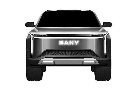 Sany Elektro-Pick-up Patentzeichnungen