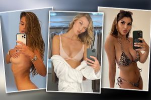 Sexy Spiegel-Selfies der Stars