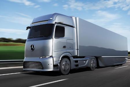 Brennstoffzellen-Lkw Mercedes-Benz GenH2 Truck 