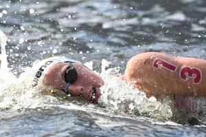 Beck schwimmt zu WM-Silber über 10 km