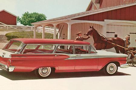 1959er Ford Country Squire Station Wagon