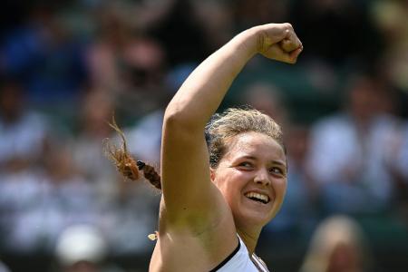 Niemeier überrascht in Wimbledon: Sieg über die Nummer zwei Niemeier überrascht in Wimbledon: Sieg über die Nummer zwei