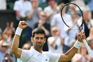 Wimbledon: Djokovic problemlos eine Runde weiter