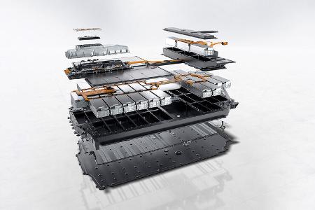 04/2021, Porsche Taycan Turbo S Batterie Akku