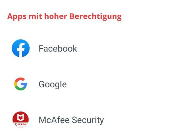 Die Funktion „App Insights“ des AVG-Virenscanners hilft Ihnen, Ihre installierten Apps zu klassifizieren. Damit wird auf einen Blick sichtbar, welche Anwendungen eine größere Anzahl kritischer Berechtigungen haben.